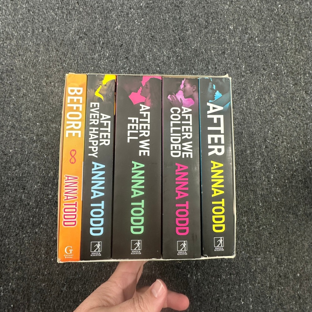 Anna Todd The Complete After Series Collection 5 Book Box Set Before Paperback